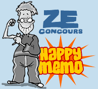 Ze concours Happy Memo